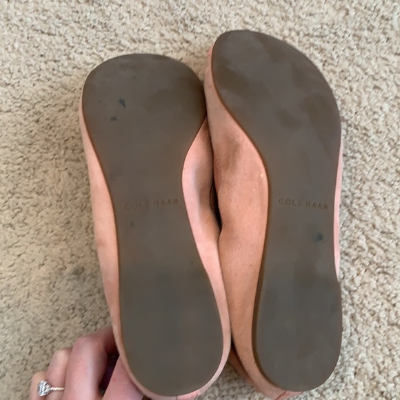 Cole Haan pink suede flats - Picture 3 of 5
